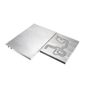 Piastra di raffreddamento in alluminio con fresatura CNC