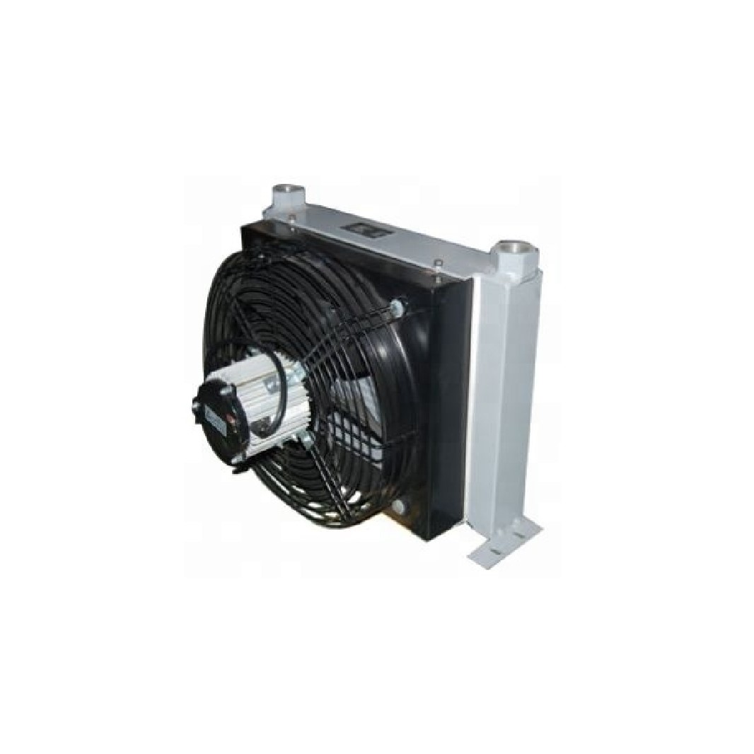 Scambiatore di calore con alette a piastre per radiatore dell'olio idraulico