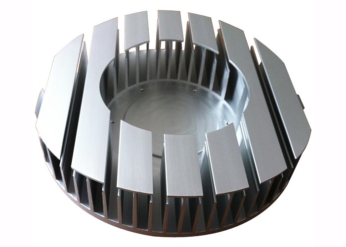 Estrusione del dissipatore di calore dello scambiatore di calore in alluminio